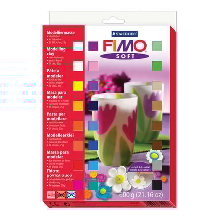 Soft Modelling Clay Starter Pack Assorted 24 x 25g  hi\-res