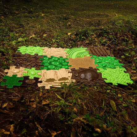 Happy Feet Forest Path Sensory Play Mats 15pk  hi\-res