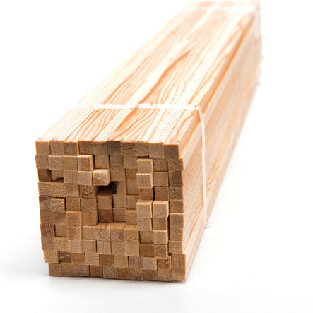 Square Section Wood Packs Diameter 8mm 100pk  hi\-res