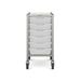 Gratnells Low Shallow Tray Storage Trolley  hi\-res