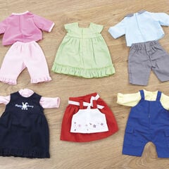 Role Play Doll's Dressing Up Clothes 6pk  hi-res