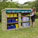 Outdoor Wooden Storage Units H140cm  hi\-res