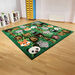 3m x 3m Wild Animals Square Placement Rug  hi\-res