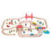 Small World Wooden Town Road and Rail Set 80pcs  hi\-res