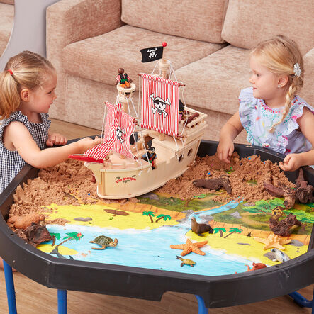TTS Active World Tuff Tray Treasure Island Mat  hi\-res