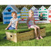 Outdoor Wooden Storage Bench  hi\-res