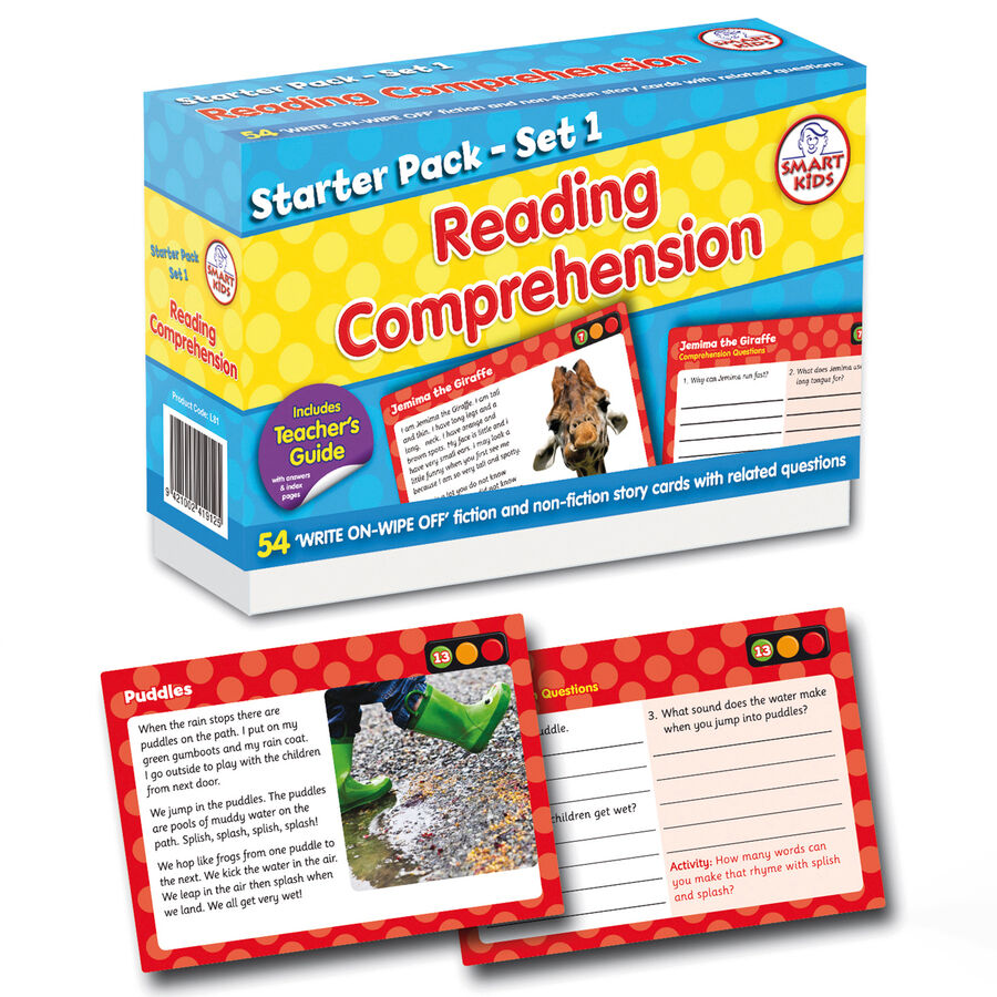 Reading Comprehension Cards | Reading Comprehension | TTS