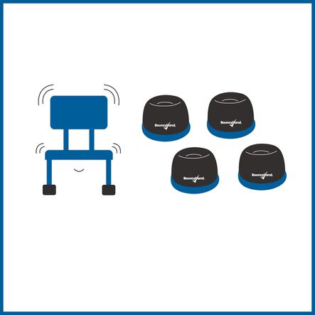 Bouncyband® Wiggle Wobble Chair Feet 4pk  hi\-res