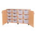 Mobile Tray Storage 8 Deep \x26 6 Extra Deep Bays  hi\-res