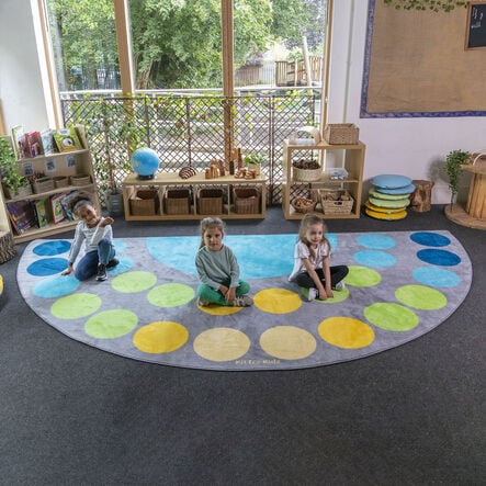 Large Semi\-Circle Carpet  hi\-res