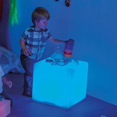 Sensory Colour Changing Light Up Cube  Sensory Colour Changing Light Up Cube  hi-res