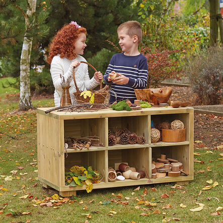 TTS Outdoor Wooden Cube Shelf Storage  hi\-res