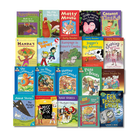 Levels 7 and 8 Turquoise and Purple Books 20pk  hi\-res