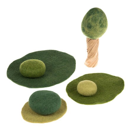 TTS Natural Tonal Felt Loose Parts  hi\-res