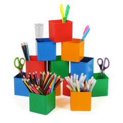 Desk Pots Assorted 12pk  Desk Pots Assorted 12pk  hi-res