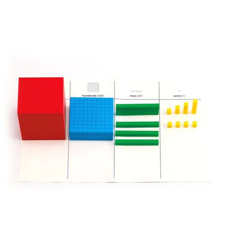 Plastic Interlocking Base Ten Set 121pc  hi\-res