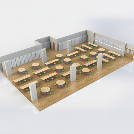 16 Seater Rectangular Folding Tables  hi\-res