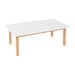 Essentials White Rectangular Table  hi\-res
