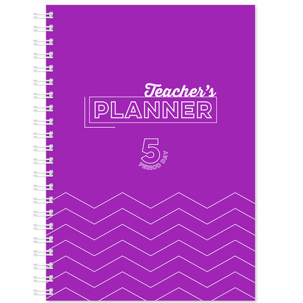 Teachers Academic Planner 5 Period A4  hi\-res