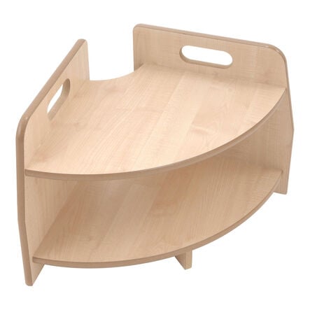 Low Storage Shelving Corner Unit  hi\-res