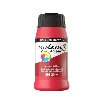 Daler\-Rowney System 3 Acrylic Paint 500ml  hi\-res