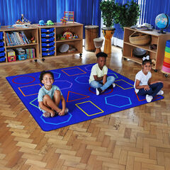 Essentials Geometric Shapes Carpet 2m x 2m  hi-res