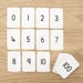 0\-100 Digit Number Cards  hi\-res