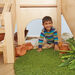 Indoor Wooden Climb and Slide Unit  hi\-res