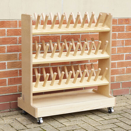 TTS Outdoor Wooden Wellie Rack  hi\-res