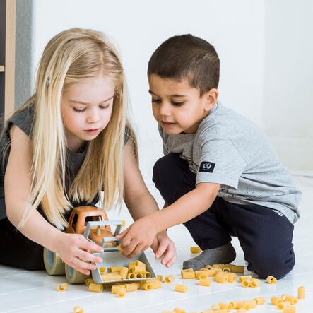 Bio Plastic Tractor and Truck Set 2pk  hi\-res
