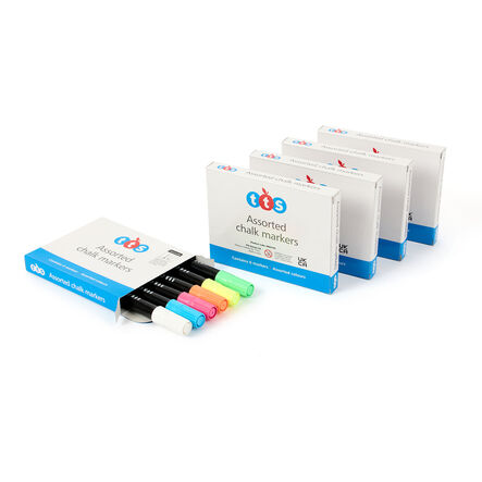 TTS Assorted Chalk Marker Pens  hi\-res