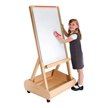 Little Acorns Store \'N\' Write Mobile Whiteboard  hi\-res