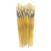 Hog Hair Round Head Paint Brushes Assorted 30pk  hi\-res