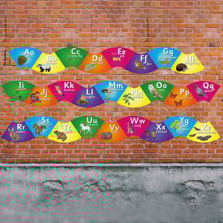 Curvy Alphabet Signs 26pk  hi\-res