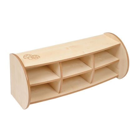 Toddler Mini Six Compartment Unit Maple Maple hi\-res