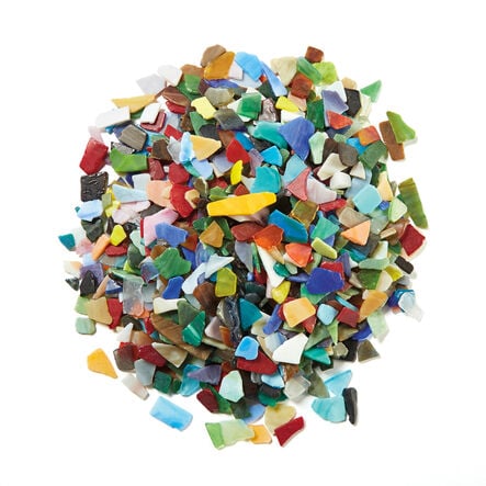 Tumbled Glass Mosaics Assorted 2kg  hi\-res