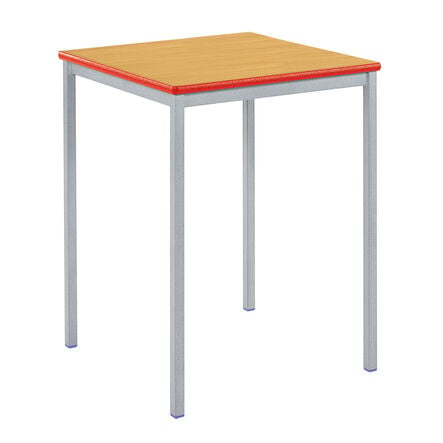 Fully Welded Tables Coloured Edge Square  hi\-res
