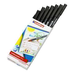 edding Colourpen Fine Black 12pk  hi-res