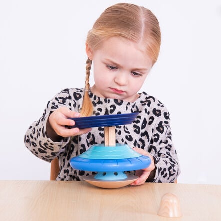 TTS Wooden Twist and Turn Spinning Tops  hi\-res