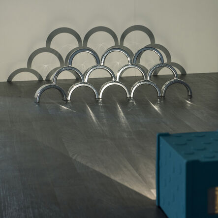 TTS Metallic Silver Stacking Arches 12pk  hi\-res