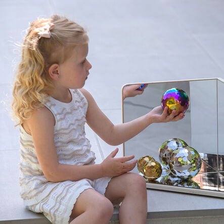 Sensory Steel Mosaic Mystery Balls 3pk  hi\-res