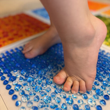 Textured Liquid Sensory Mats 6pk  hi\-res