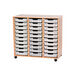 Mobile Triple Tray Storage Unit 30 Trays  hi\-res