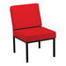 Reception Chairs Without Arms \x26 Black Frame  hi\-res