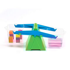 Plastic Rocker Weighing Scales 1l with Clear Buckets  Plastic Rocker Weighing Scales 1l with Clear Buckets  hi-res