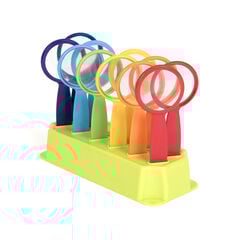 Rainbow Coloured Magnifying Glasses in Stand – 12pk  Rainbow Coloured Magnifying Glasses in Stand – 12pk  hi-res