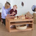 Beech Play Table with Trays H400mm Beech hi\-res