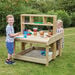 Outdoor Wooden Work Bench and Storage Unit  hi\-res
