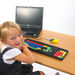 TTS Multi\-Coloured Upper and Lowercase Keyboard  hi\-res