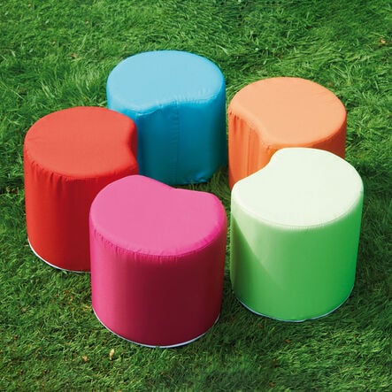 Petal Bean Stool Foam Seats Pack of 5  hi\-res